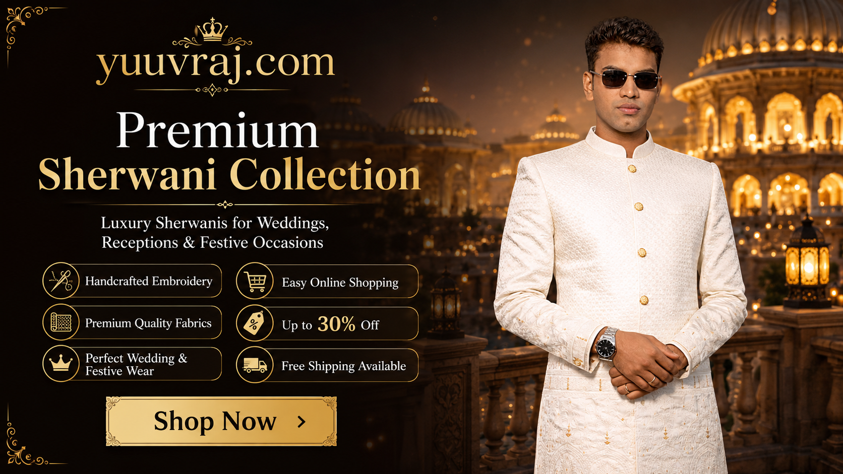 Sherwani Banner